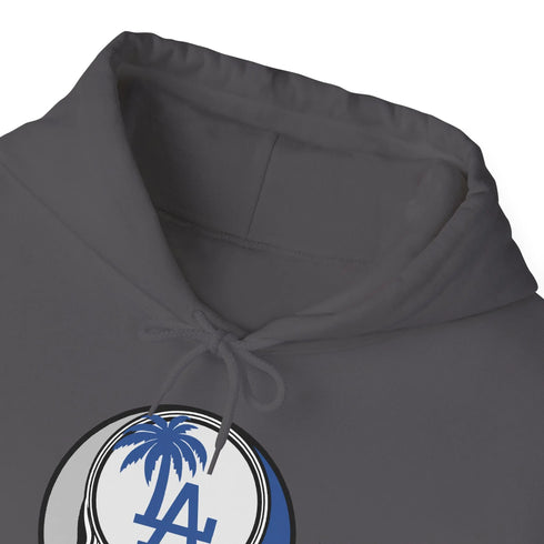 Grateful Dead - Los Angeles Dodgers Grateful Dead Unisex Heavy Blend Hoodie - StealieShop